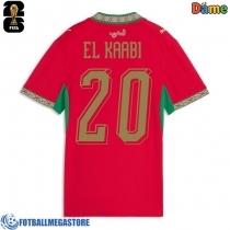 Fotballdrakt Dame Marokko Ayoub El Kaabi #20 Hjemmedrakt VM 2026 Kortermet